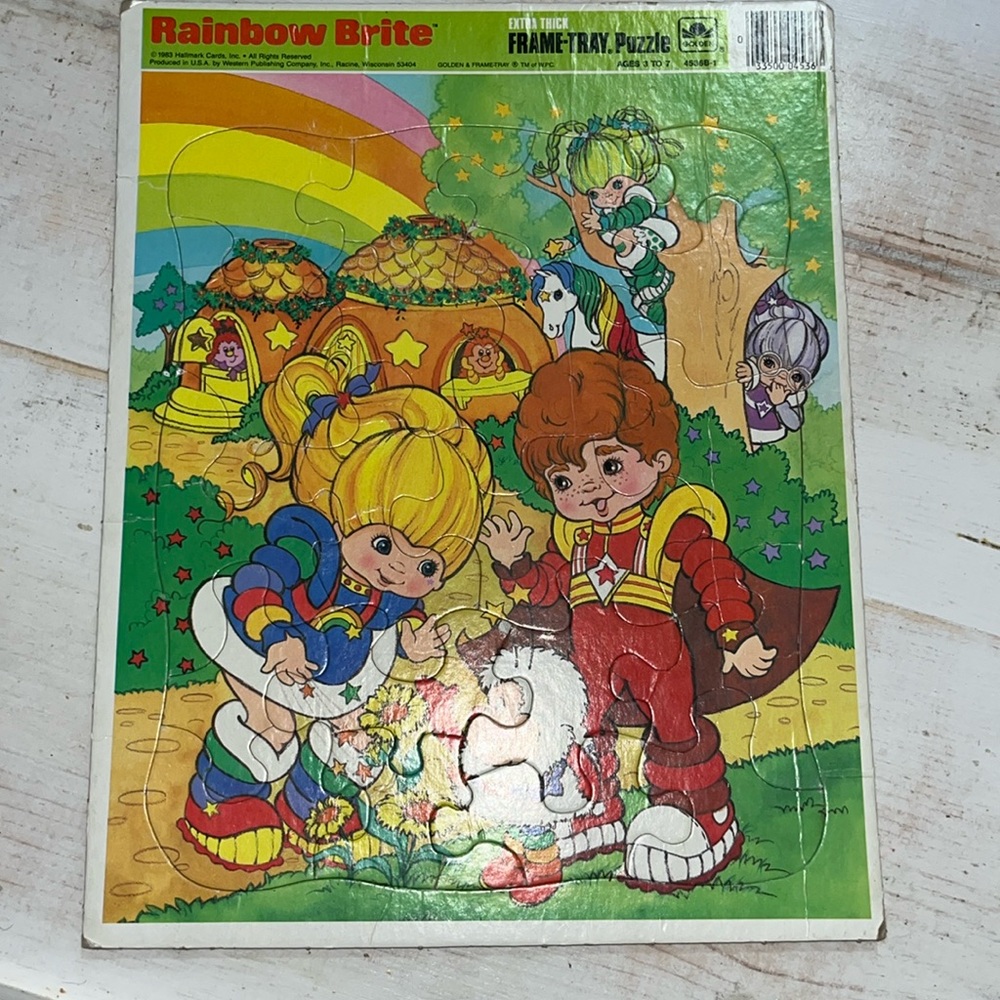 Vintage Rainbow Bright Puzzle 1983